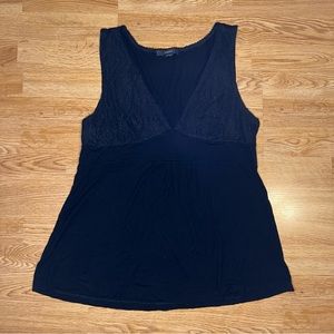 Tahari | Womens Black Medium Sleeveless Top